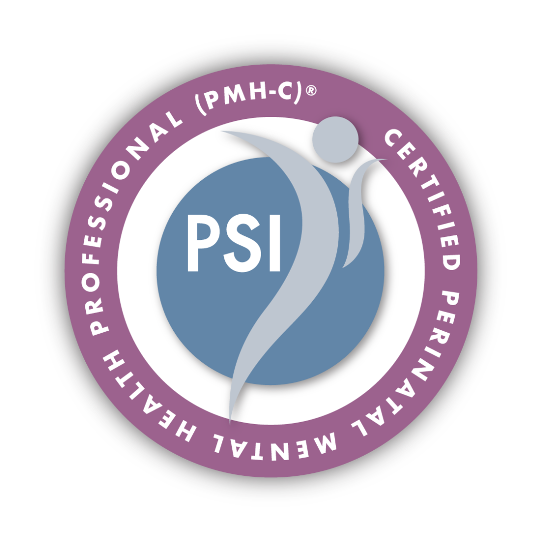 Postpartum Support International Certified Perinatal Mental Health Professional seal